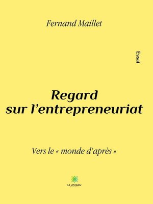 cover image of Regard sur l'entrepreneuriat